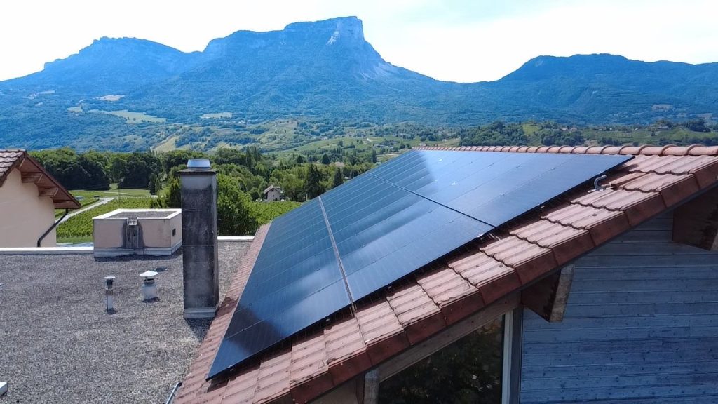 installation photovoltaïque sur une école