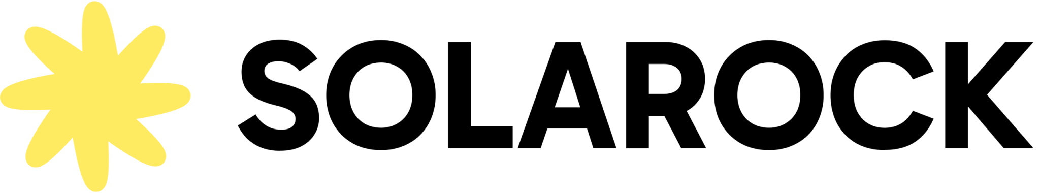 Logo de Solarock, la société qui gère le réseau national d'installateurs photovoltaïques dont fait parti Avenir Solaire Concept, powered by Solarock